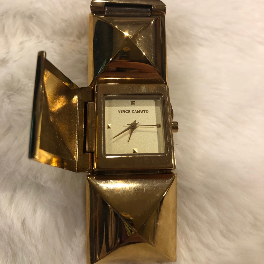Vince Camuto hidden watch bracelet